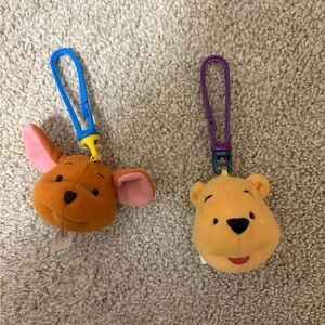 Vintage Pooh and Roo Disney Mcdonald’s Plush Bag Charm